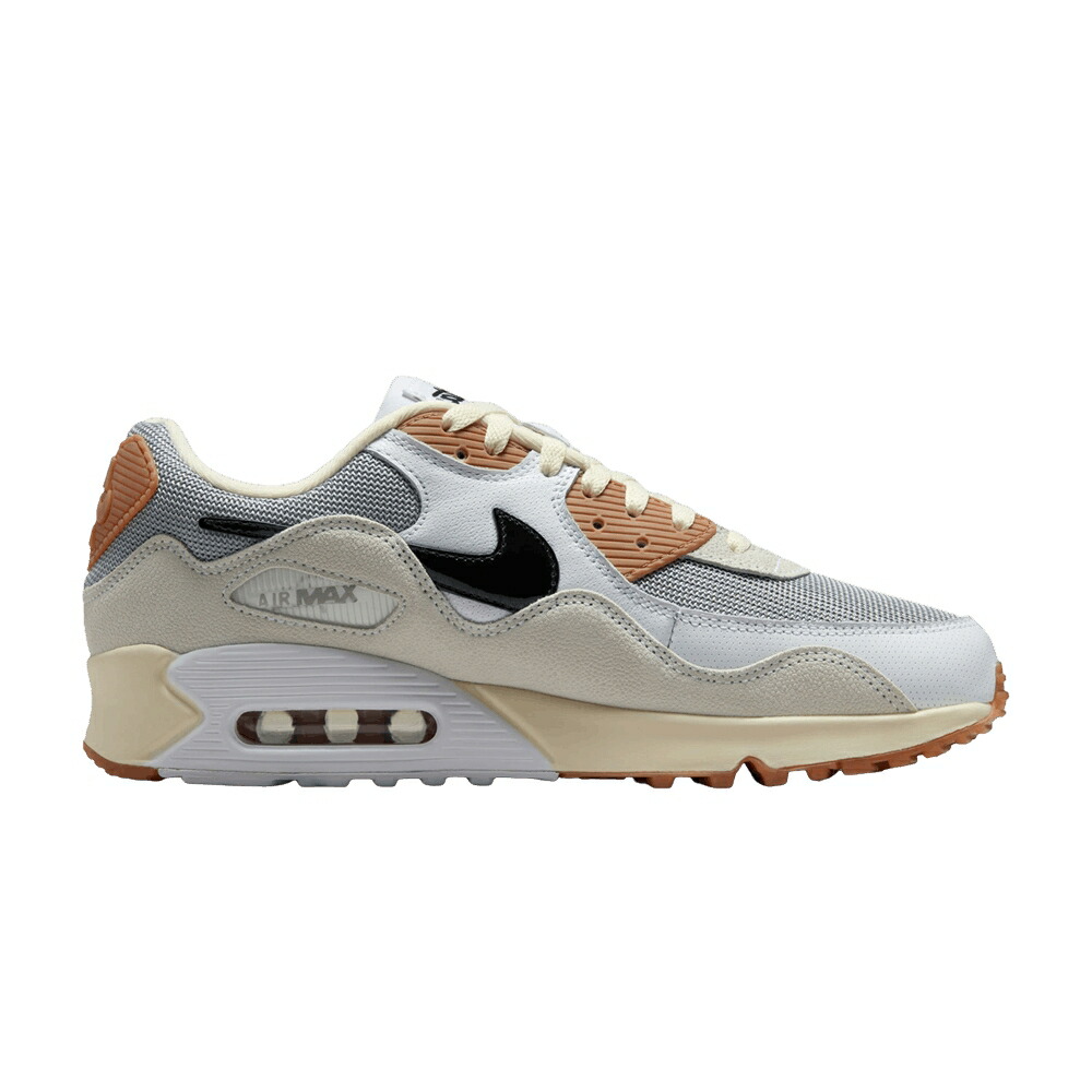 ナイキ マックス 灰色 グレー 白色 ホワイト エアマックス PARTICLE MILK スニーカー メンズ NIKE PATTA X AIR MAX 90 SP GREY COCONUT / PARTICLE GREY COCONUT MILK WHITE
