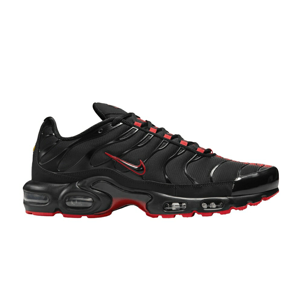 ナイキ マックス 黒色 ブラック 赤 レッド エアマックスプラス ITH LIGHTSABER スニーカー メンズ NIKE AIR MAX PLUS / BLACK RED