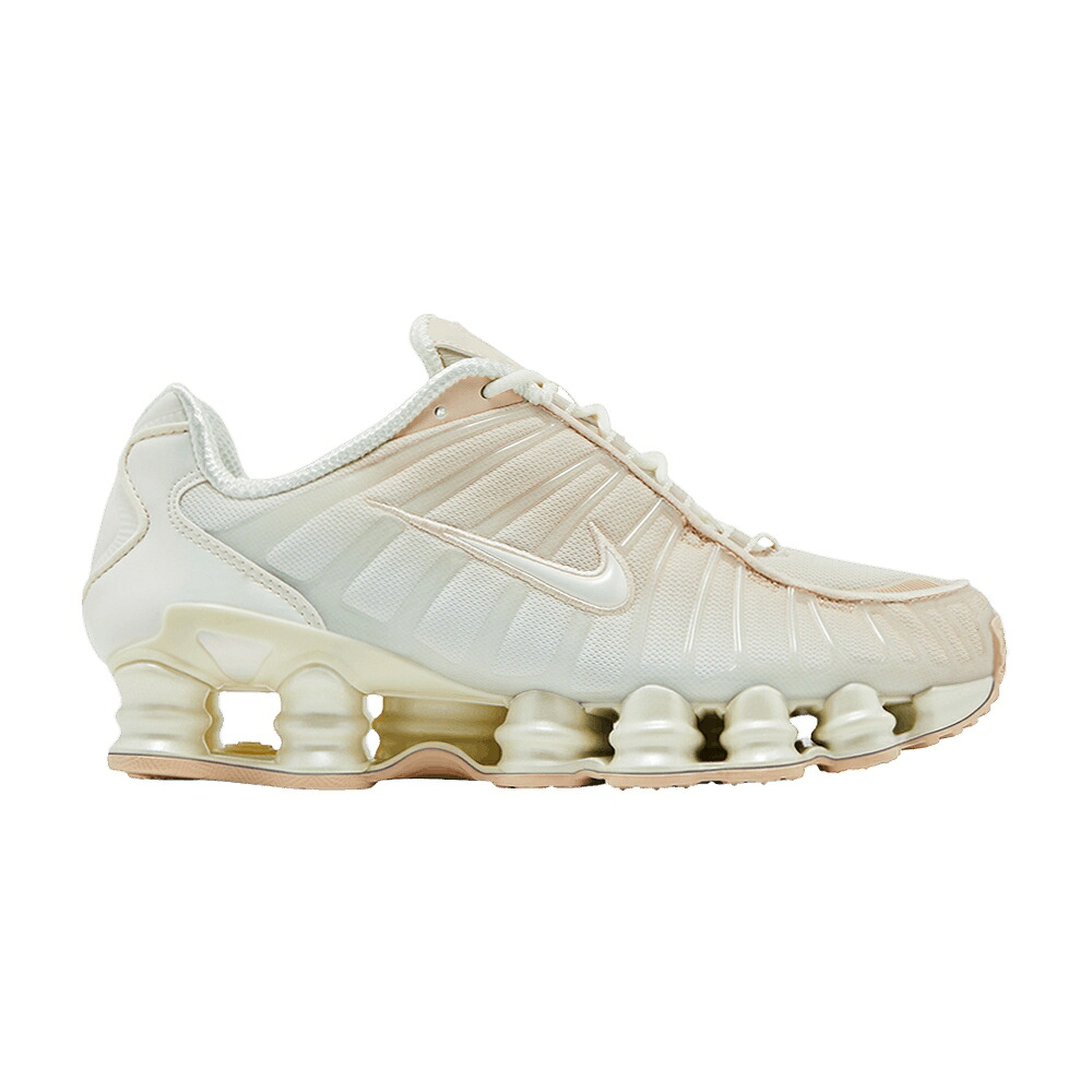 ナイキ ショックス 白いこと 白いこと パール \u0027PEARL PINK\u0027 スニーカー レディース NIKE WMNS SHOX TL WHITE PARTICLE / PEARL WHITE SOFT PEARL PARTICLE