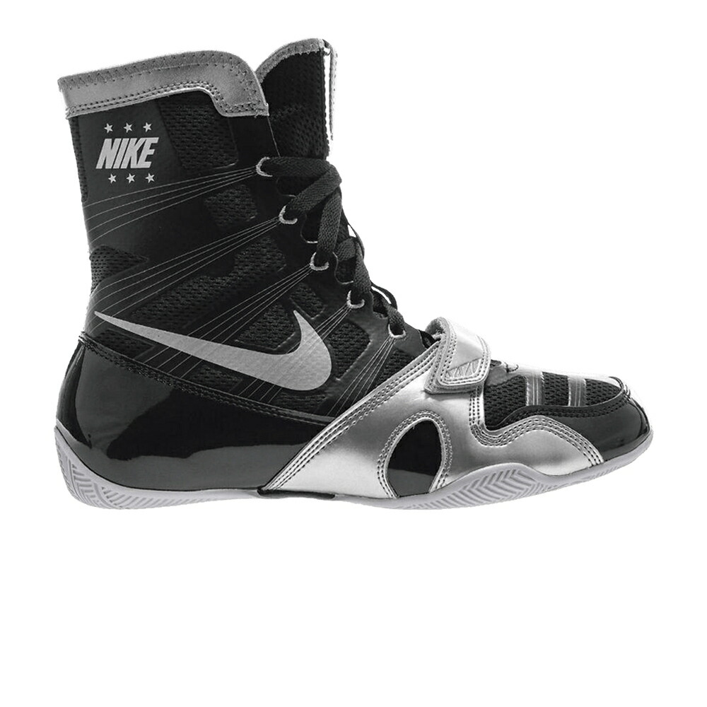 ナイキ 黒色 ブラック 銀色 シルバー MANNY PACQUIAO スニーカー メンズ NIKE HYPERKO PE / BLACK REFLECT SILVER