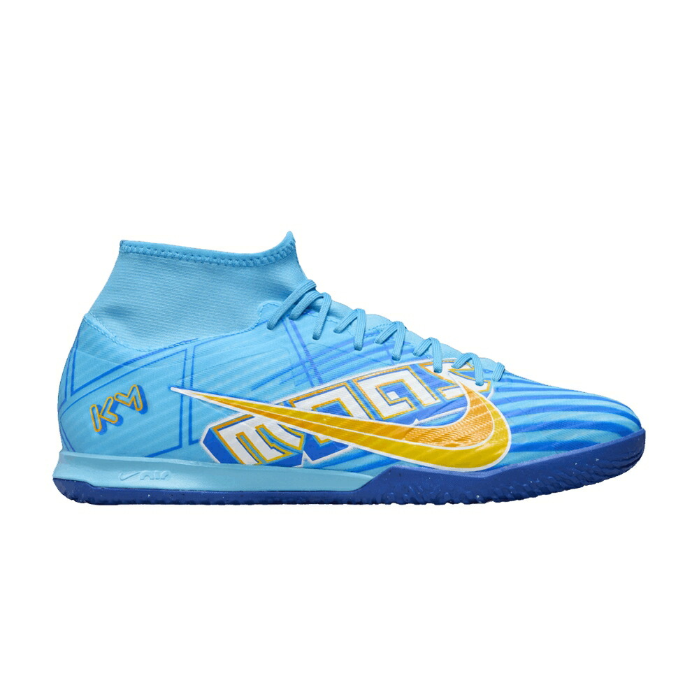 ナイキ ズーム アカデミー 青色 ブルー 白色 ホワイト 'MOTIVATION PACK' スニーカー メンズ NIKE KYLIAN MBAPP X ZOOM MERCURIAL SUPERFLY 9 ACADEMY IC / BALTIC BLUE WHITE