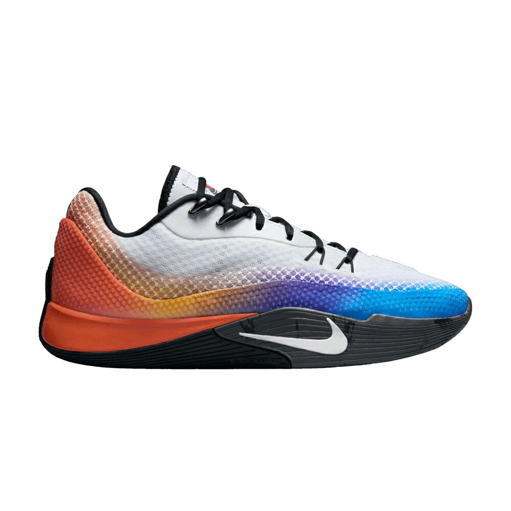 ナイキ 白色 ホワイト 黒色 ブラック 黄色 イエロー S.T. MULTICOLOR スニーカー メンズ NIKE FLARE MULTI-COLOR / WHITE BLACK SPACE CLAY YELLOW