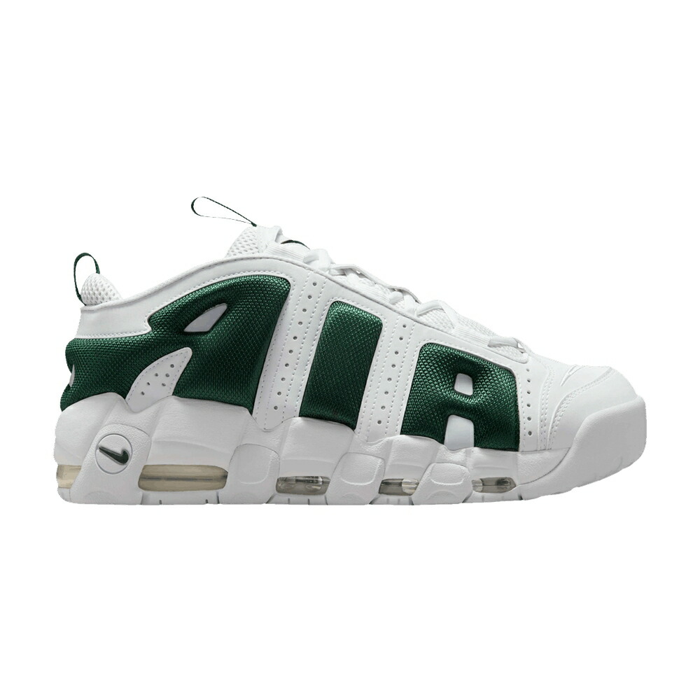 ナイキ 引きあげるペース 白いこと 白いこと エアモアアップテンポ モアテン \u0027WHITE FIR\u0027 スニーカー メンズ NIKE AIR MORE UPTEMPO LOW / WHITE WHITE FIR