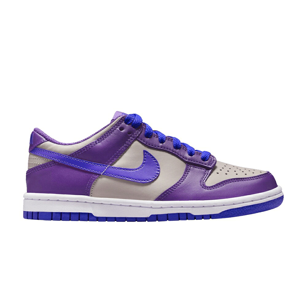 ナイキ ダンク カレッジ 灰色 グレー ワイルド 白色 ホワイト ダンクロー 'WILD GRAPE' ジュニア キッズ NIKE DUNK LOW GS / COLLEGE GREY WILD GRAPE WHITE ベビー マタニティ スニーカー