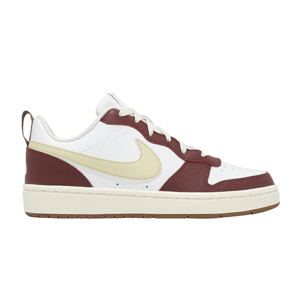 ナイキ コート カーキ 白色 ホワイト コートバーロウ 'WHITE SAIL' ジュニア キッズ NIKE COURT BOROUGH LOW 2 GS LIGHT KHAKI / WHITE LIGHT KHAKI SAIL ベビー マタニティ スニーカー