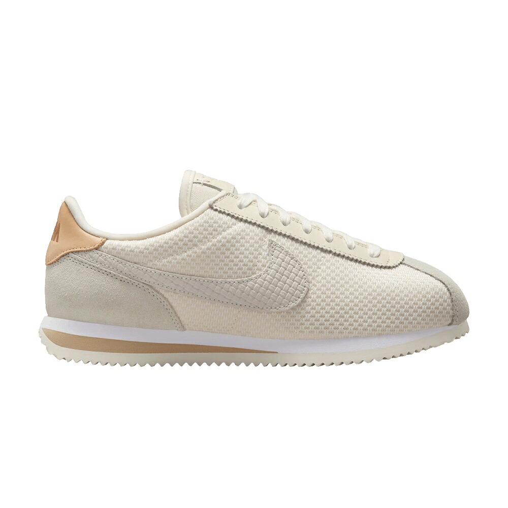 ナイキ コルテッツ 白いこと 白いこと パール 象牙色 \u0027PEARL MESH\u0027 スニーカー レディース NIKE WMNS CORTEZ WHITE / PEARL WHITE PALE IVORY VACHETTA スニーカー-レディース靴-靴