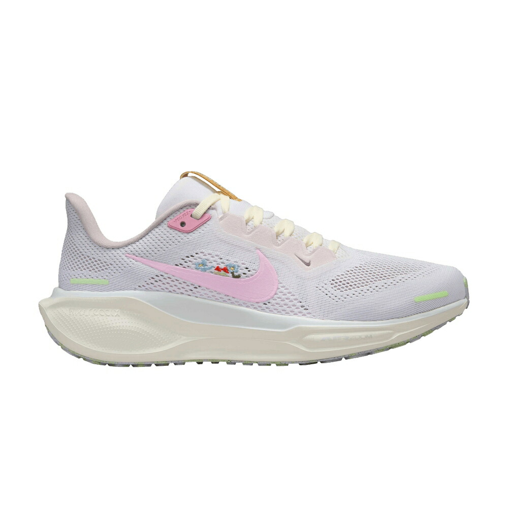 ナイキ ズーム ペガサス 白色 ホワイト 灰色 グレー ピンク ズームペガサス MUSHROOM スニーカー レディース NIKE WMNS AIR ZOOM PEGASUS 41 / WHITE SAIL FOOTBALL GREY PINK