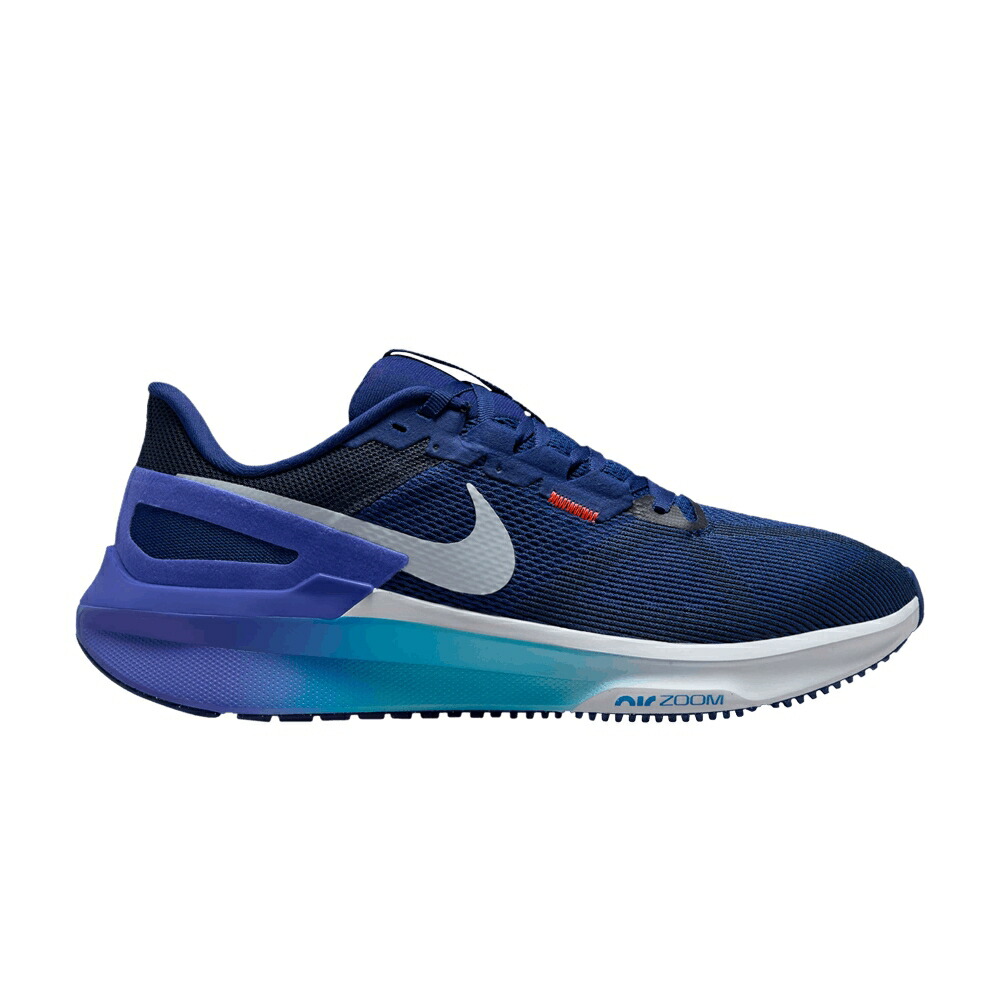 ナイキ ズーム 灰色 グレー 青色 ブルー BLUE VOID スニーカー メンズ NIKE AIR ZOOM STRUCTURE 25 / FOOTBALL GREY GHOST BLUE