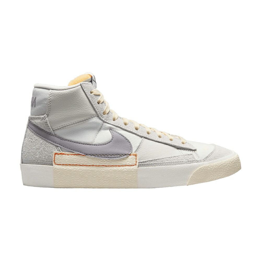 ナイキ ブレイザー ミッド プロ クラブ 白色 ホワイト 灰色 シメント グレー 77 REMASTERED GREY スニーカー メンズ NIKE BLAZER MID PRO CLUB - SUMMIT WHITE CEMENT / SUMMIT WHITE CEMENT GREY