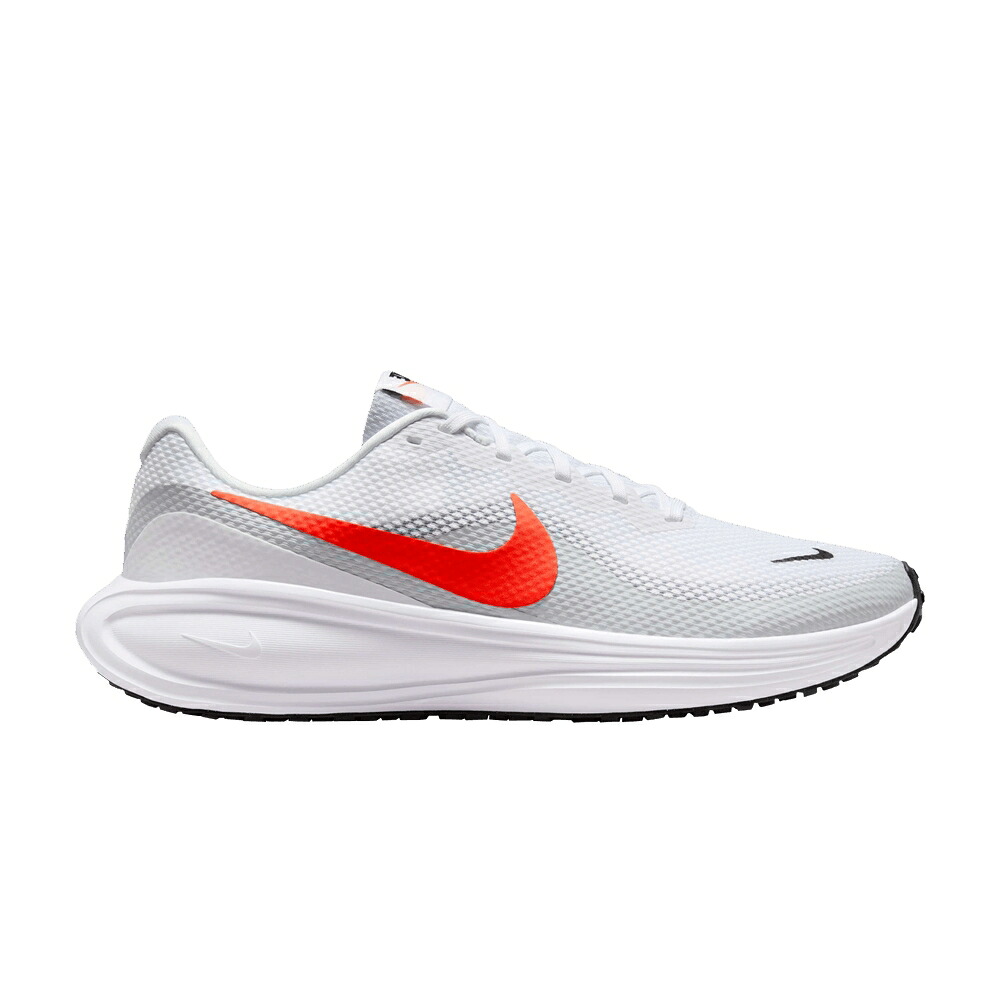 ナイキ レボリューション 白色 ホワイト ピュア プラチナム 黒色 ブラック 'WHITE CRIMSON' スニーカー メンズ NIKE REVOLUTION 8 BRIGHT / WHITE PURE PLATINUM BLACK BRIGHT