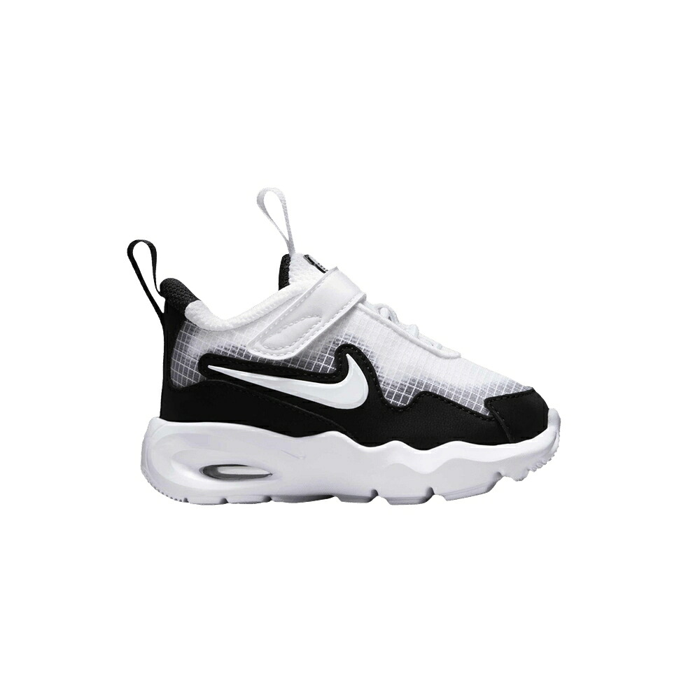 ナイキ マックス 黒色 ブラック 白色 ホワイト 灰色 グレー エアマックス 'WHITE GREY' ベビー NIKE AIR MAX NOVA TD BLACK WOLF / WHITE BLACK WOLF GREY WHITE｜スニケス