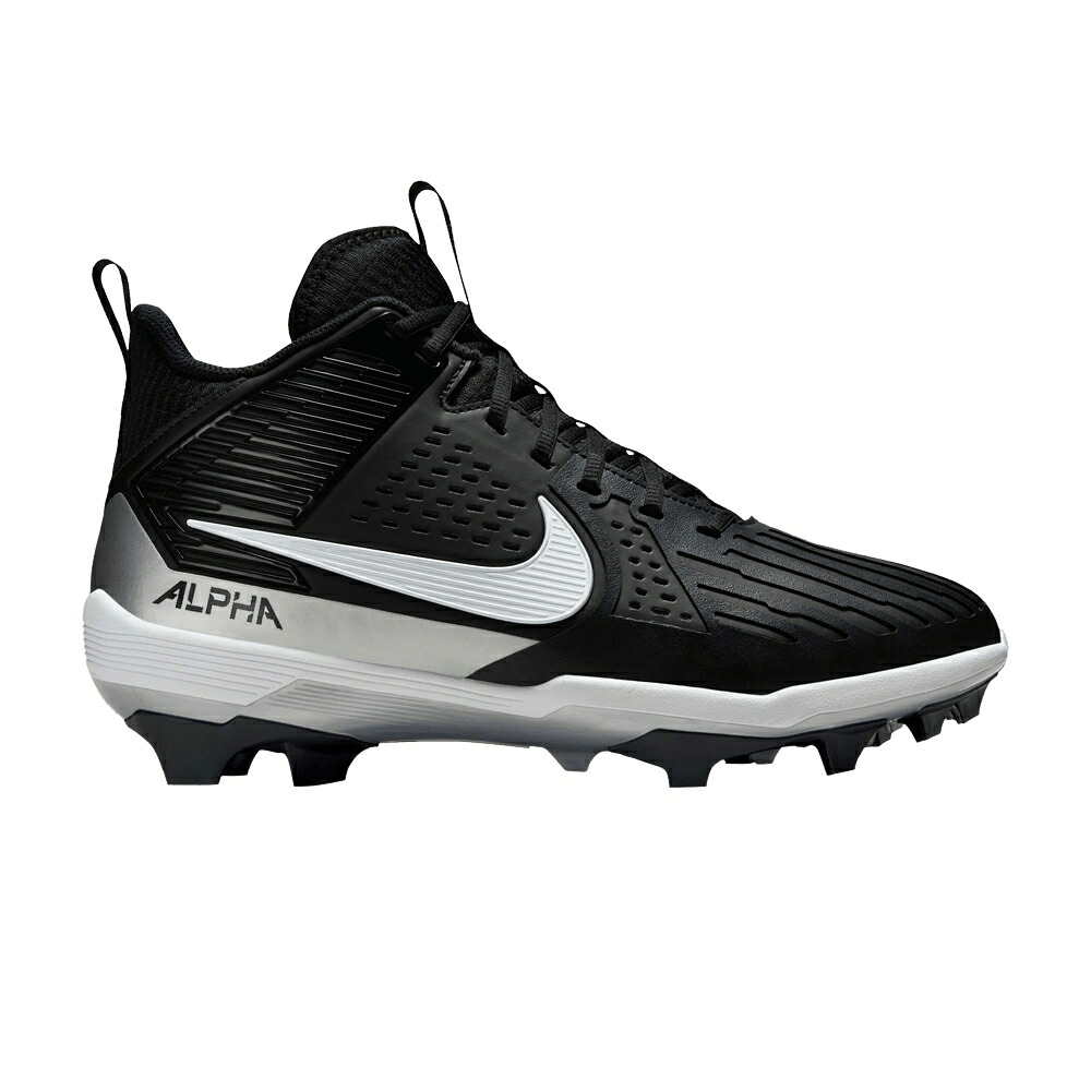 ナイキ アルファ 銀色 シルバー 黒色 ブラック 白色 ホワイト 'BLACK WHITE' スニーカー メンズ NIKE ALPHA MENACE STRONG METALLIC SILVER / BLACK METALLIC SILVER WHITE