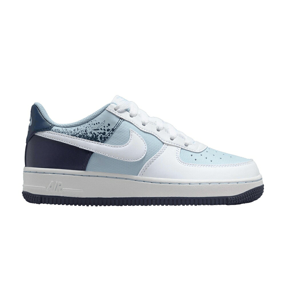 ナイキ 青色 ブルー 紺色 ネイビー エアフォース 'LIGHT BLUE' ジュニア キッズ NIKE AIR FORCE 1 LOW GS ARMORY / LIGHT ARMORY BLUE MIDNIGHT NAVY ベビー マタニティ スニーカー