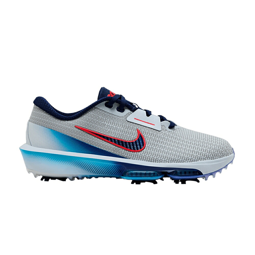 ナイキ ズーム 灰色 グレー クリムゾン PGA CHAMPIONSHIP スニーカー メンズ NIKE AIR ZOOM INFINITY TOUR 2 / FOOTBALL GREY BRIGHT CRIMSON