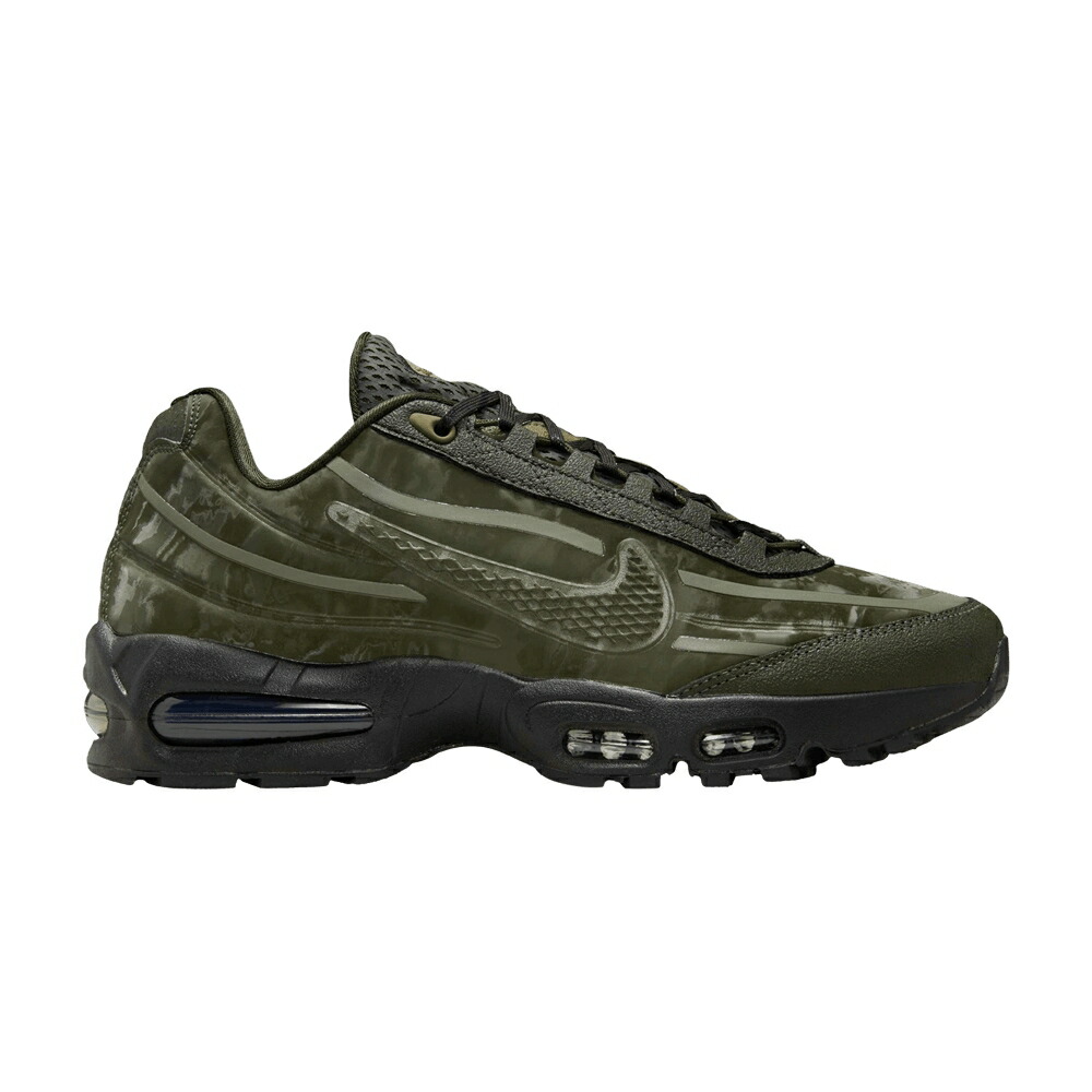 ナイキ マックス 黒色 ブラック オリーブ エアマックス 'UNIFORM' スニーカー メンズ NIKE WORKSOUT X AIR MAX 95 / SEQUOIA BLACK MEDIUM OLIVE