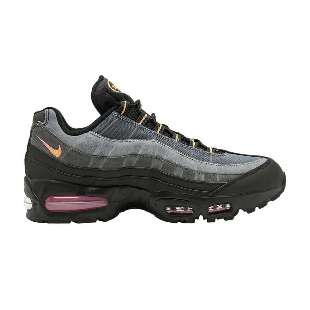 ナイキ マックス 黒いこと 黒いこと サクラ色 大気圏マックス \u0027SUNDIAL\u0027 スニーカー メンズ NIKE AIR MAX 95 OG / BLACK SUNDIAL PLAYFUL PINK