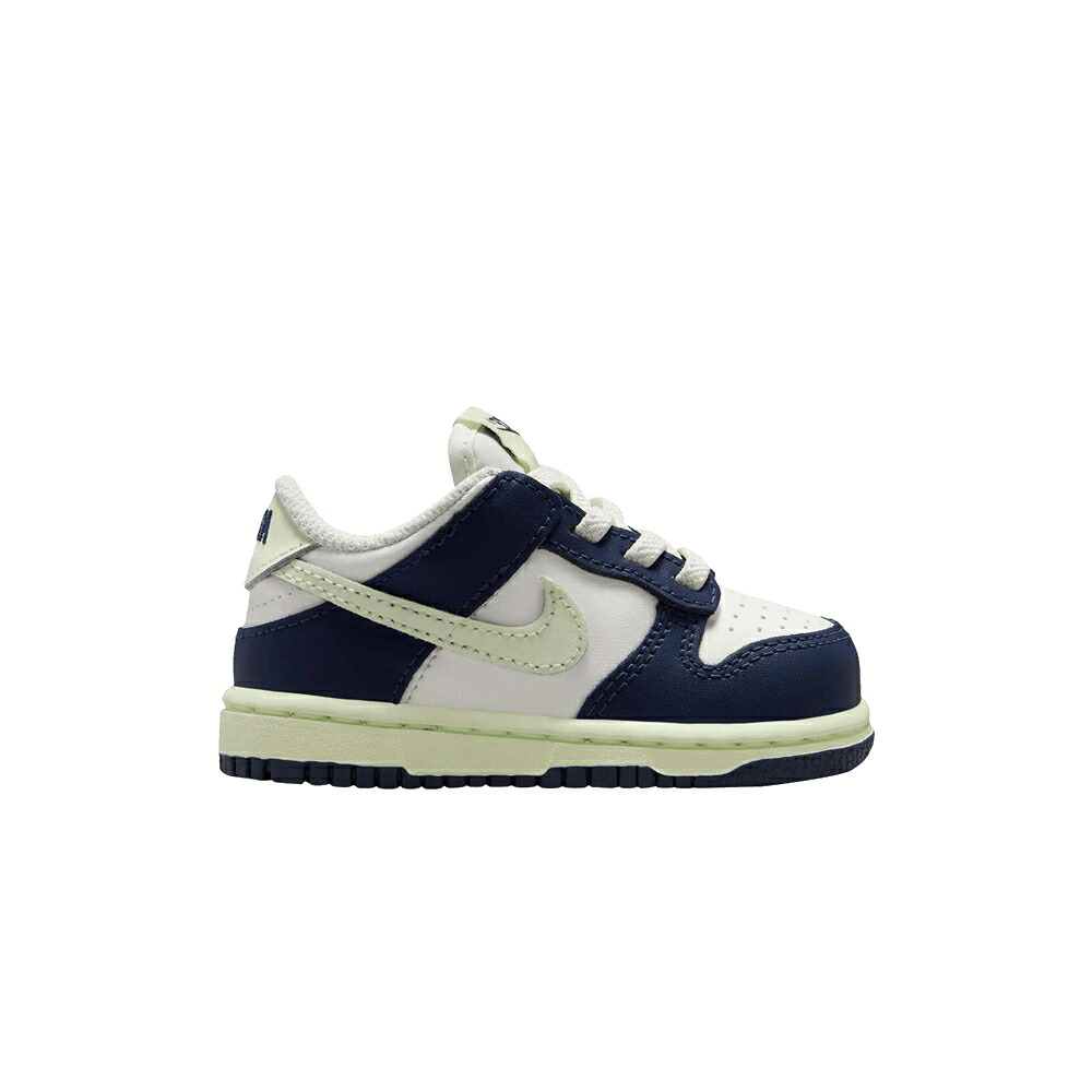 ナイキ ダンク 紺色 ネイビー ダンクロー 'MIDNIGHT TINT' ベビー NIKE DUNK LOW TD NAVY VOLT / SAIL MIDNIGHT NAVY VOLT TINT