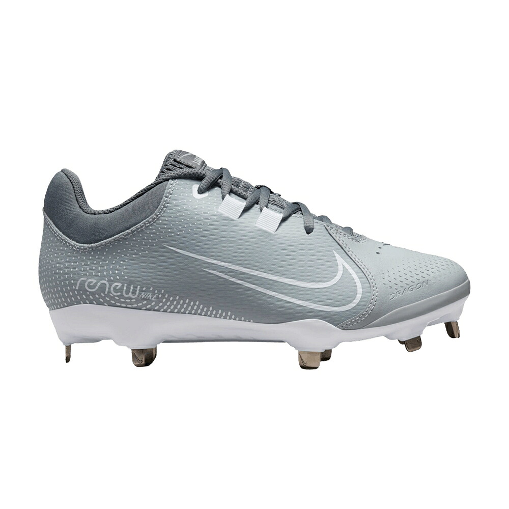 ナイキ プロ 灰色 グレー 白色 ホワイト クール 'WOLF GREY' スニーカー レディース NIKE WMNS HYPERDIAMOND 4 PRO / WOLF GREY WHITE COOL GREY|スニケス