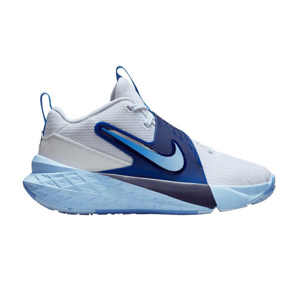 ナイキ チーム 白色 ホワイト 青色 ブルー 紺色 ネイビー 'PSYCHIC BLUE' ジュニア キッズ NIKE TEAM HUSTLE D12 GS / WHITE PSYCHIC BLUE MIDNIGHT NAVY ベビー マタニティ スニーカー|スニケス