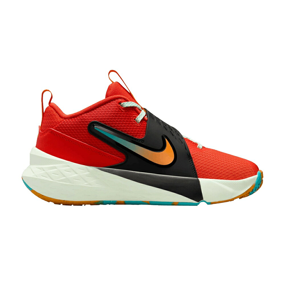 ナイキ チーム 赤 レッド 'PICANTE RED' ジュニア キッズ NIKE TEAM HUSTLE D12 GS / PICANTE RED DUSTY CACTUS VOLT ベビー マタニティ スニーカー