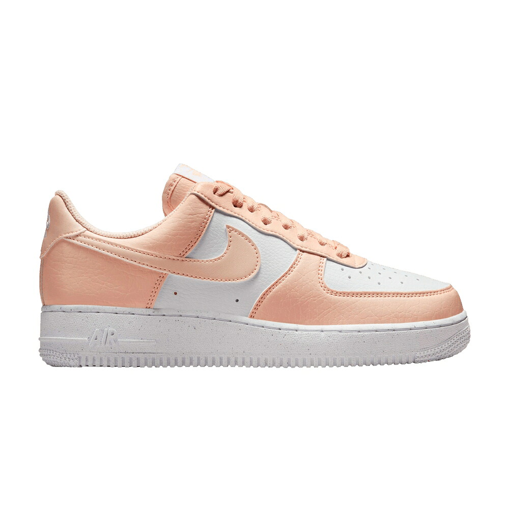 ナイキ 白色 ホワイト エアフォース '07 'GUAVA ICE' スニーカー レディース NIKE WMNS AIR FORCE 1 SE NEXT NATURE / WHITE GUAVA ICE｜スニケス