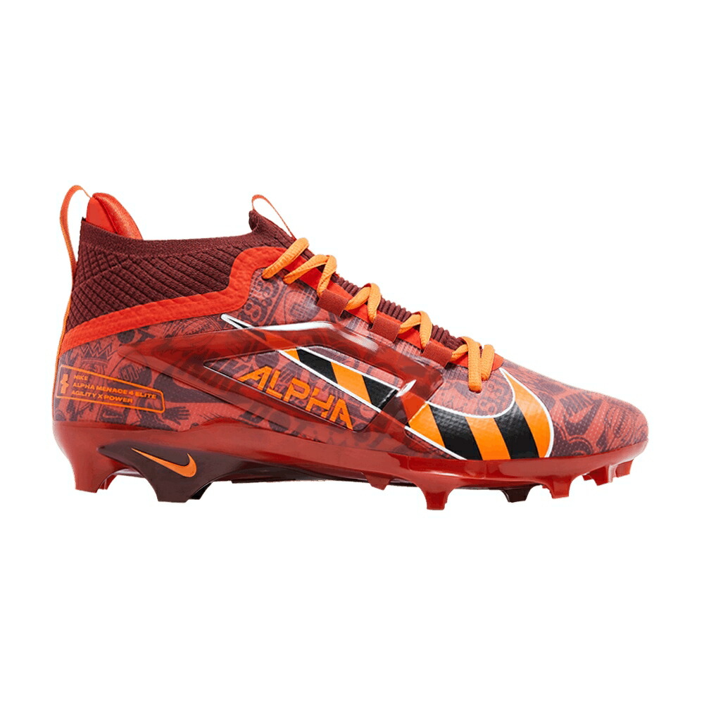 ナイキ アルファ エリート 赤 レッド 黒色 ブラック ドラゴン PICANTE RED スニーカー メンズ NIKE ALPHA MENACE 4 ELITE NRG / PICANTE RED BLACK DRAGON RED