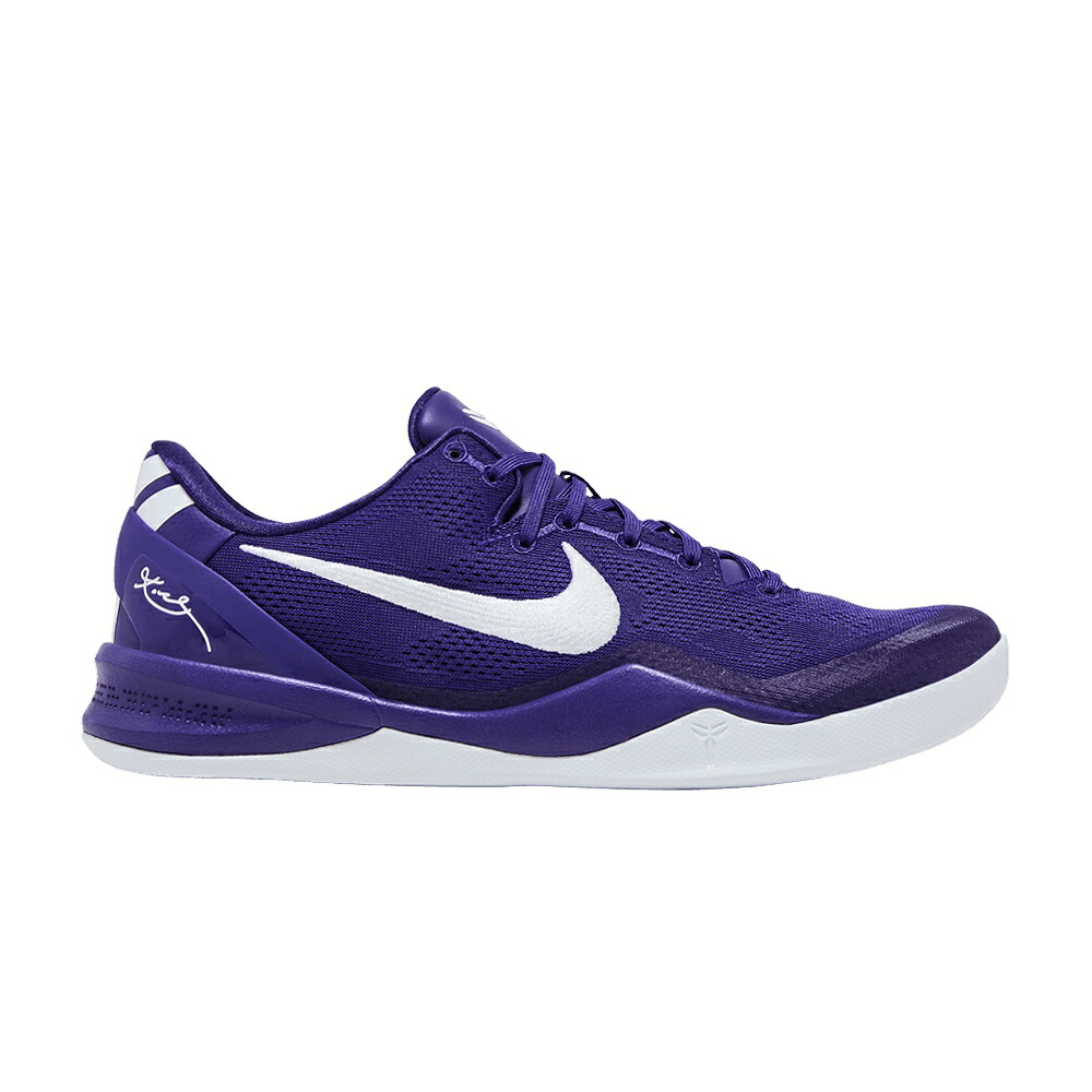 ナイキ コービー プロトロ コート 紫 パープル 白色 ホワイト 'COURT PURPLE' スニーカー メンズ NIKE KOBE 8 PROTRO TB PROMO / COURT PURPLE WHITE WHITE｜スニケス