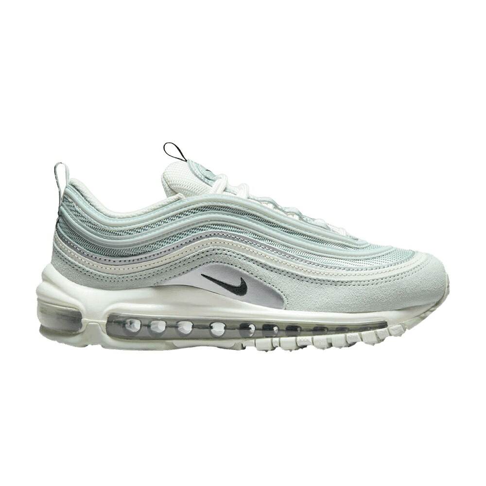 ナイキ マックス しろがね色 しろがね色 白いこと 白いこと 大気圏マックス \u0027LIGHT SILVER\u0027 スニーカー レディース NIKE WMNS AIR MAX 97 / LIGHT SILVER SAIL SUMMIT WHITE