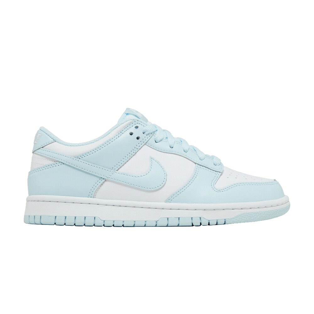 ナイキ ダンク 白色 ホワイト 青色 ブルー ダンクロー 'GLACIER BLUE' ジュニア キッズ NIKE DUNK LOW GS / WHITE GLACIER BLUE ベビー マタニティ スニーカー｜スニケス