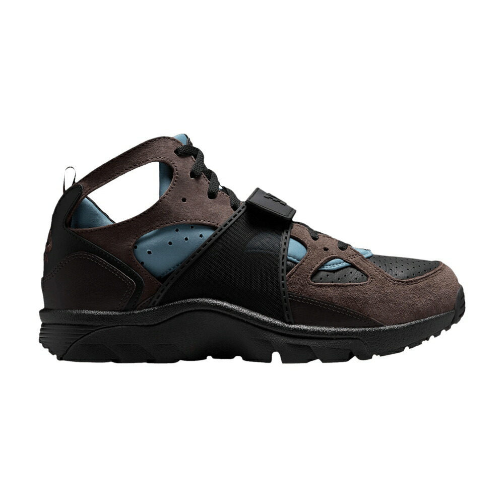 ナイキ トレーナー ハラチ 茶色 ブラウン 黒色 ブラック 青色 ブルー エアトレーナー BAROQUE BLUE スニーカー メンズ NIKE AIR TRAINER HUARACHE BROWN SMOKEY / BLACK SMOKEY BLUE VELVET BROWN