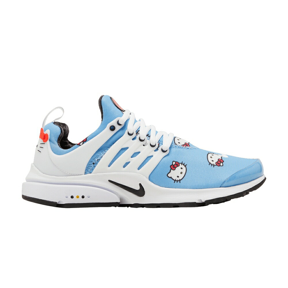 ナイキ プレスト 青色 ブルー 黒色 ブラック 白色 ホワイト ハローキティー エア UNIVERSITY BLUE スニーカー メンズ NIKE HELLO KITTY X AIR PRESTO / UNIVERSITY BLUE BLACK WHITE