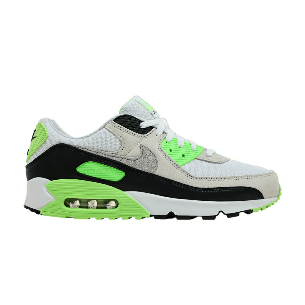 ナイキ マックス 白色 ホワイト 緑 グリーン エアマックス VAPOR GREEN スニーカー メンズ NIKE AIR MAX 90 / WHITE PHOTON DUST VAPOR GREEN