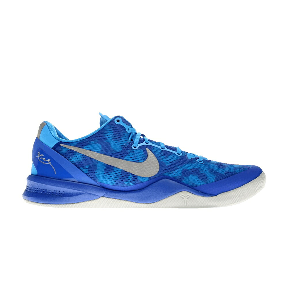 ナイキ コービー 青色 ブルー 灰色 グレー ゲーム 'BLUE SNAKE' ゲームロイヤル 青 スニーカー メンズ NIKE KOBE 8 CORAL / BLUE GLOW STRATA GREY GAME ROYAL