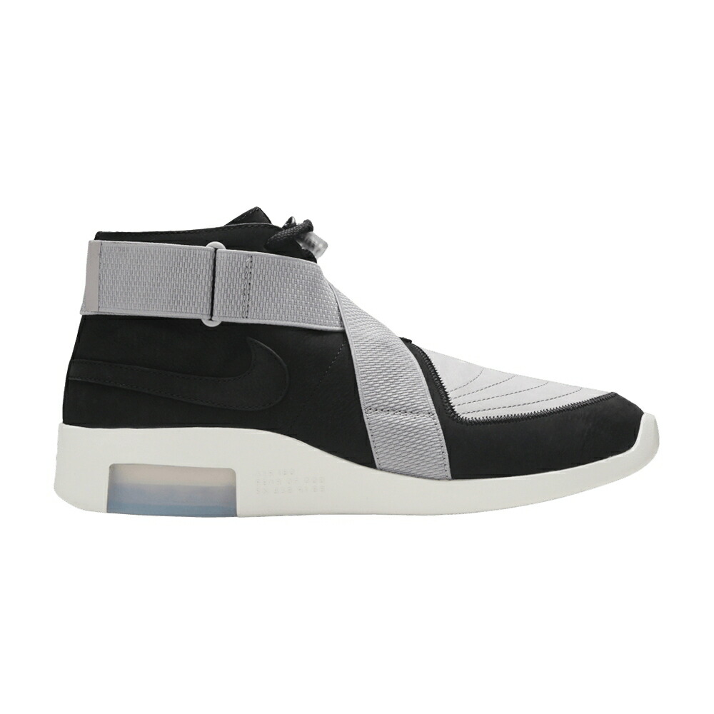 ナイキ 黒色 ブラック 灰色 グレー フィアーオブゴッド BLACK GREY スニーカー メンズ NIKE AIR FEAR OF GOD RAID ATMOSPHERE / BLACK ATMOSPHERE GREY SAIL