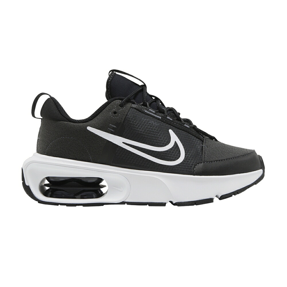 ナイキ マックス 黒いこと 黒いこと クリムゾン 大気圏マックス \u0027BLACK WHITE\u0027 スニーカー レディース NIKE WMNS AIR MAX INTERLOCK / BLACK ANTHRACITE BRIGHT CRIMSON