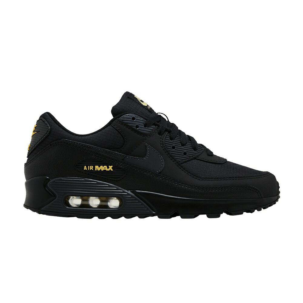 ナイキ マックス 黒いこと 黒いこと ゴールド エア湖マックス \u0027BLACK GOLD\u0027 スニーカー メンズ NIKE AIR MAX 90 BUFF / BLACK BUFF GOLD ANTHRACITE