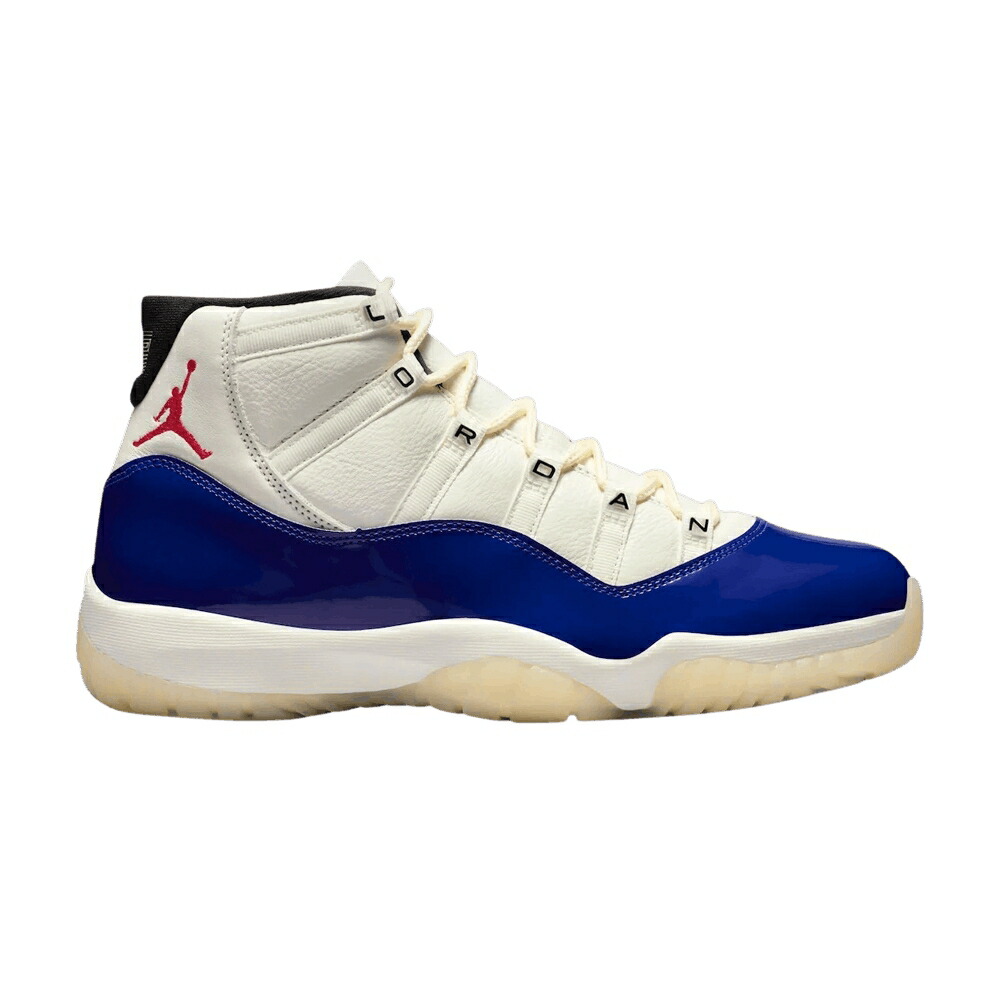ナイキ ディープ 青味 青み 火の手 赤 赤いこと エアジョーダン \u0027RARE AIR\u0027 スニーカー メンズ AIR JORDAN AIR JORDAN 11 RETRO / DEEP ROYAL BLUE FIRE RED SAIL