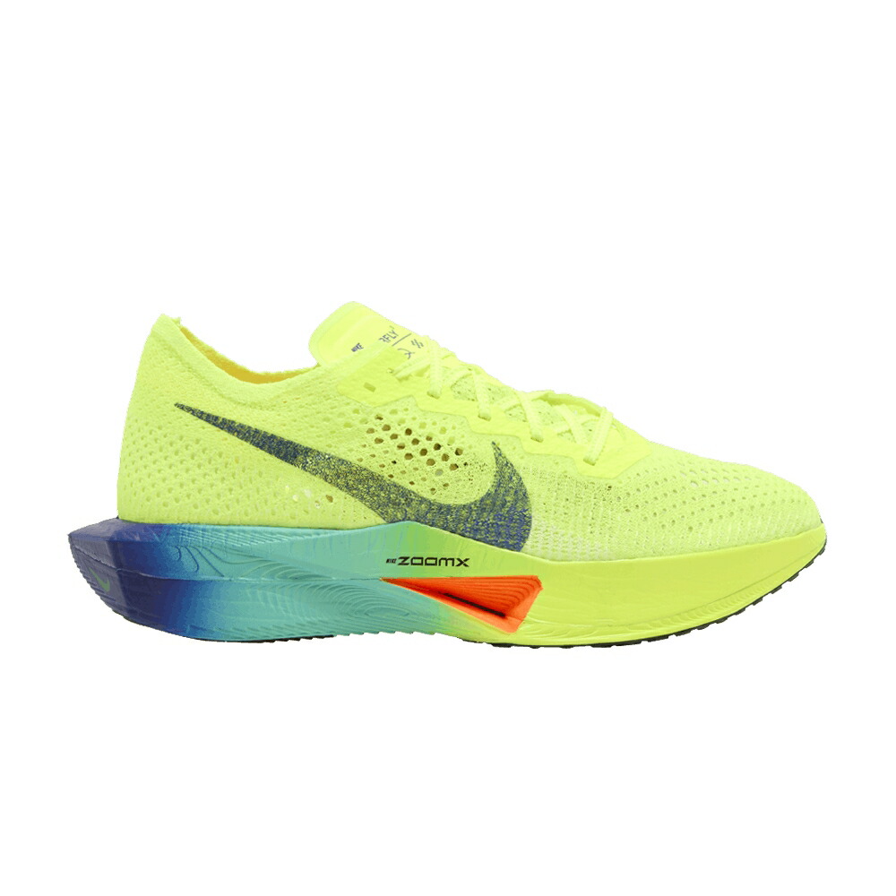 ナイキ スクリーム 緑 グリーン NEXT% FAST PACK スニーカー メンズ NIKE ZOOMX VAPORFLY 3 / VOLT SCREAM GREEN BARELY VOLT