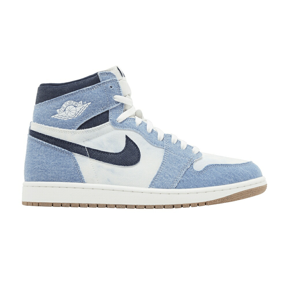 ナイキ ハイ 白色 ホワイト エアジョーダン DENIM スニーカー メンズ AIR JORDAN AIR JORDAN 1 RETRO HIGH OG / SUMMIT WHITE OBSIDIAN SUMMIT