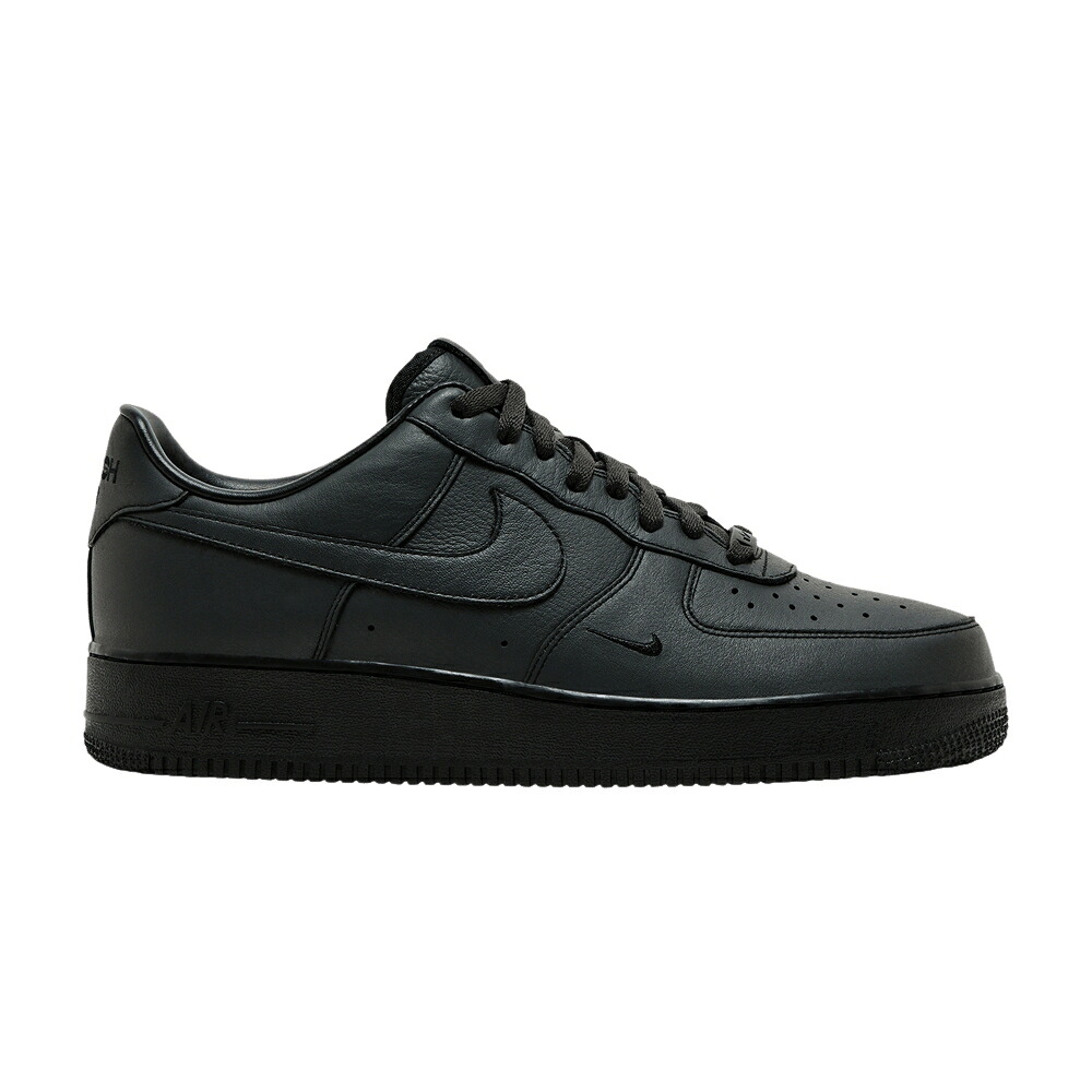 ナイキ 黒色 ブラック エアフォース 'SMOKE BLACK' スニーカー メンズ NIKE AIR FORCE 1 LOW AND MIRRORS PACK - TRIPLE / BLACK BLACK BLACK｜スニケス