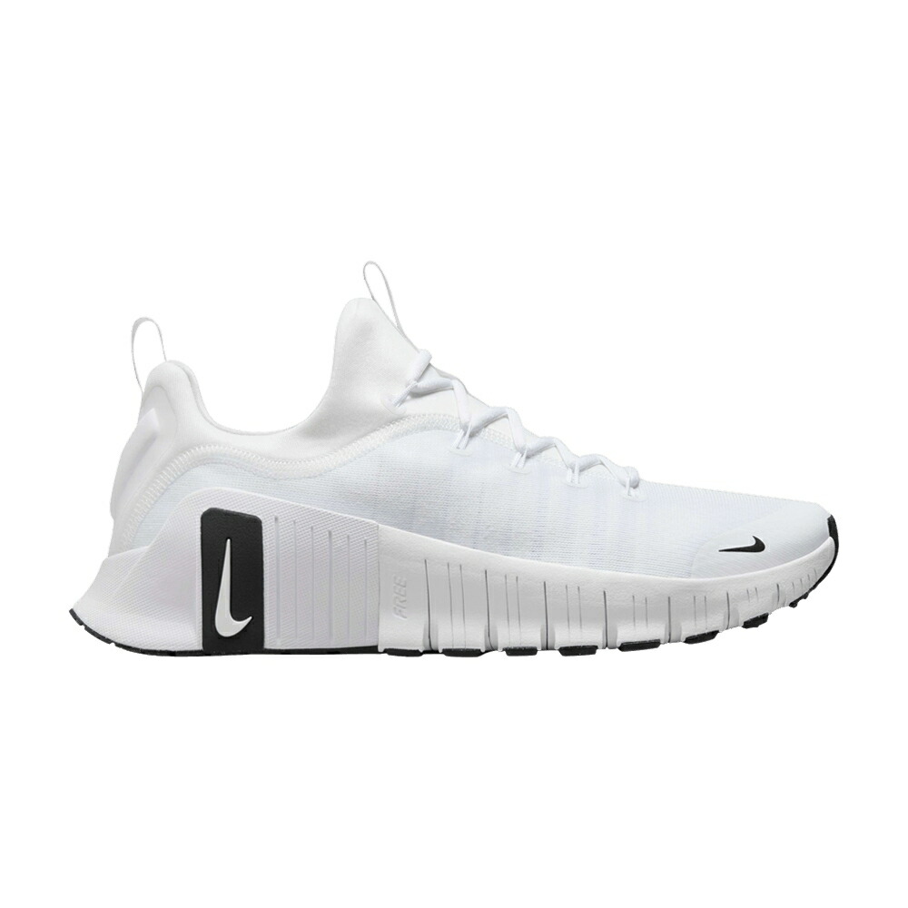 ナイキ フリー 白色 ホワイト 黒色 ブラック 'WHITE BLACK' スニーカー メンズ NIKE FREE METCON 6 / WHITE WHITE BLACK