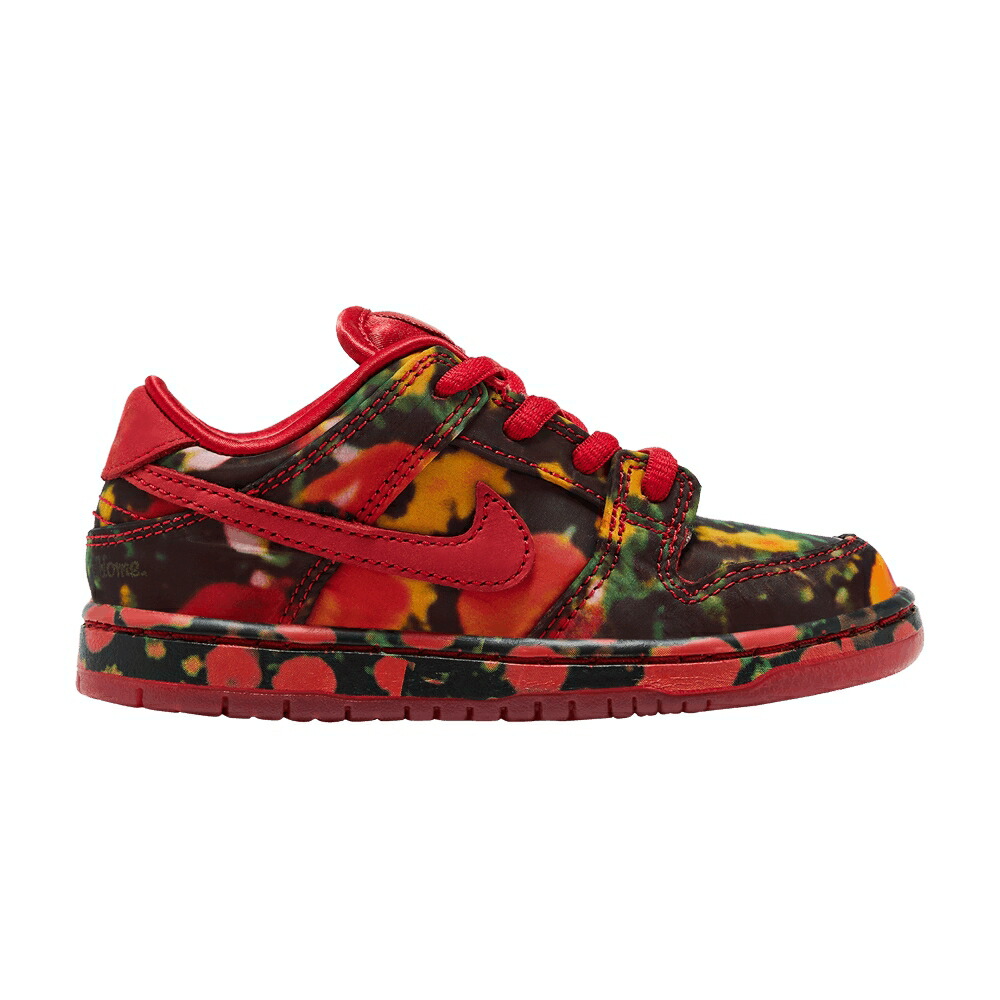 ナイキ ダンク エスビー 赤 レッド ダンクロー 'POPPY FIELD' ベビー NIKE THE WIZARD OF OZ X DUNK LOW SB TD / VARSITY RED VARSITY RED