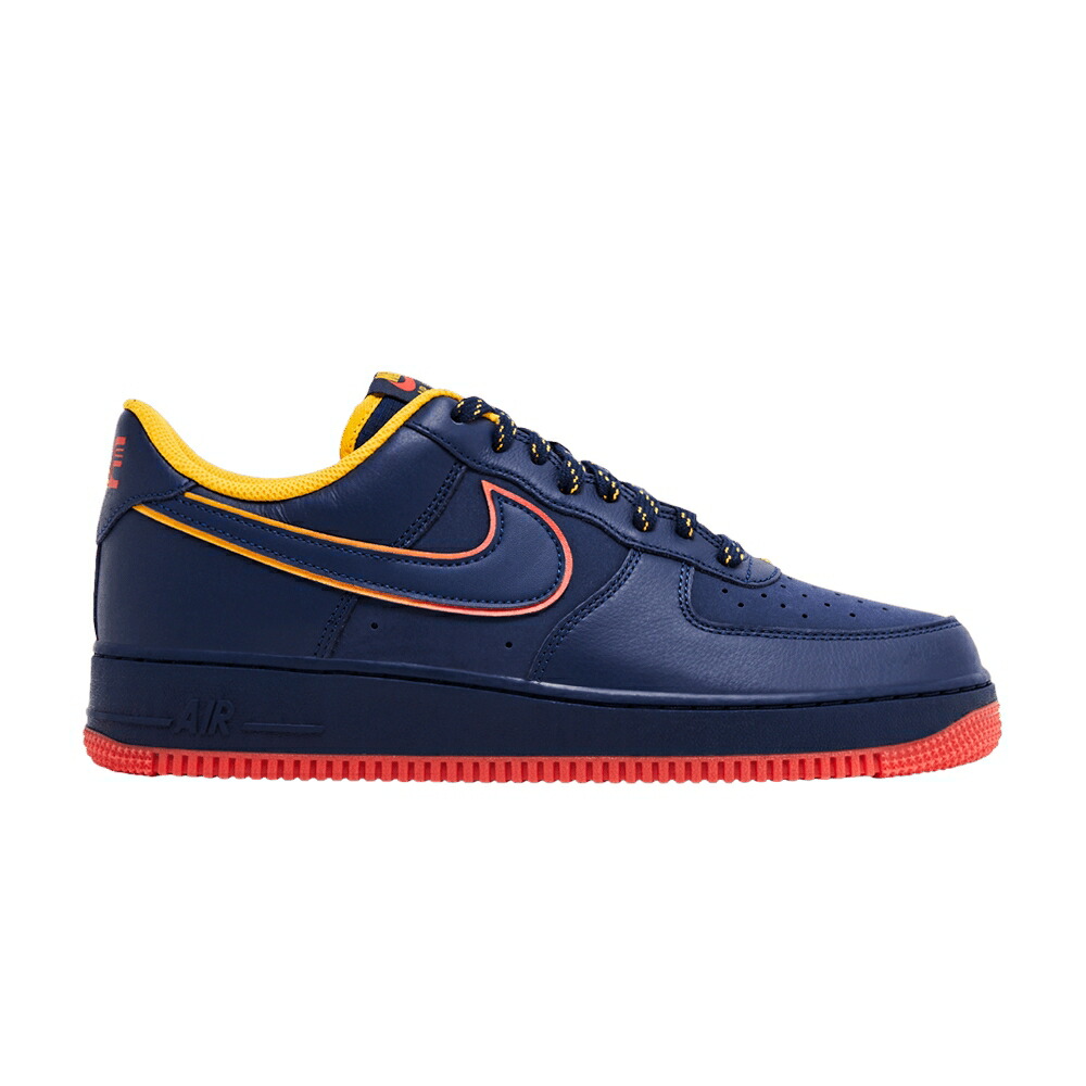 ナイキ メンズ 紺色 ネイビー 青色 ブルー MEN エアフォース RETRO PACK スニーカー NIKE AIR FORCE 1 LOW / MIDNIGHT NAVY BLUE VOID LIGHT