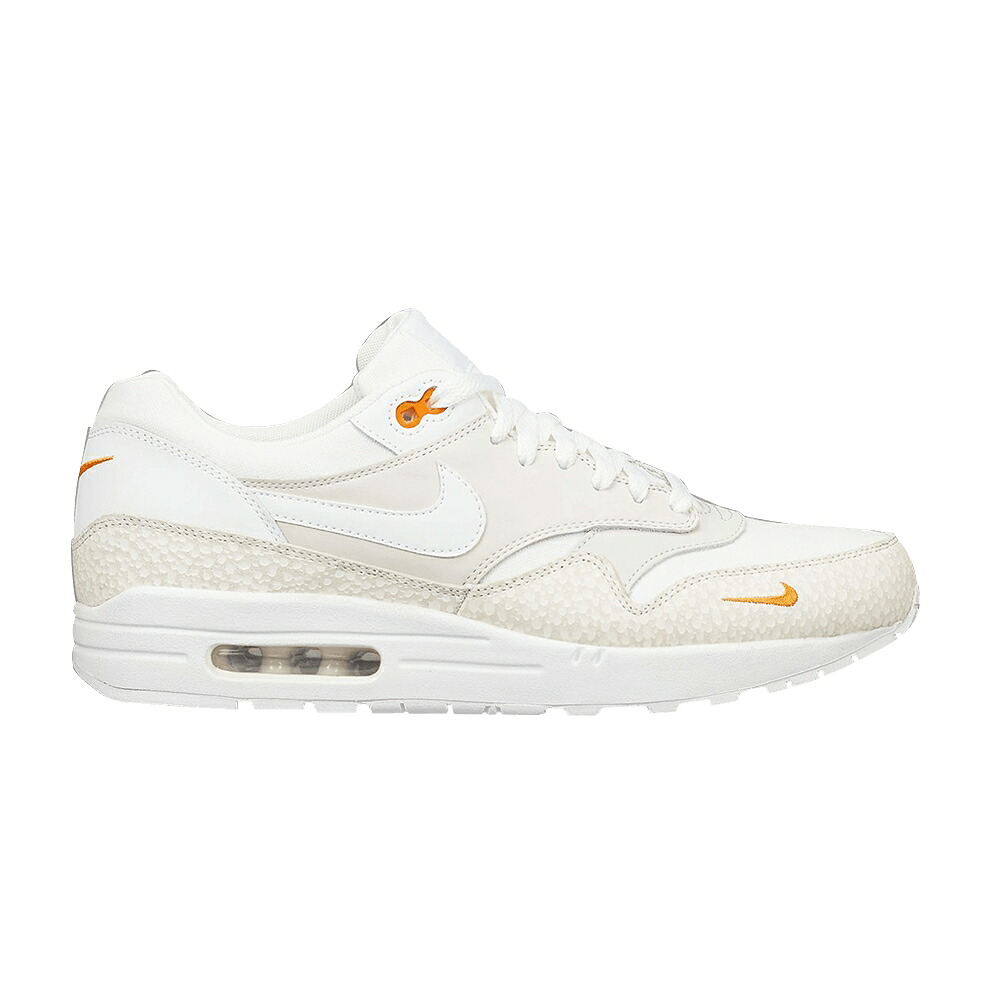 ナイキ マックス 白色 ホワイト エアマックス 'KUMQUAT' スニーカー メンズ NIKE AIR MAX 1 PRM / WHITE WHITE KUMQUAT｜スニケス 81,785円