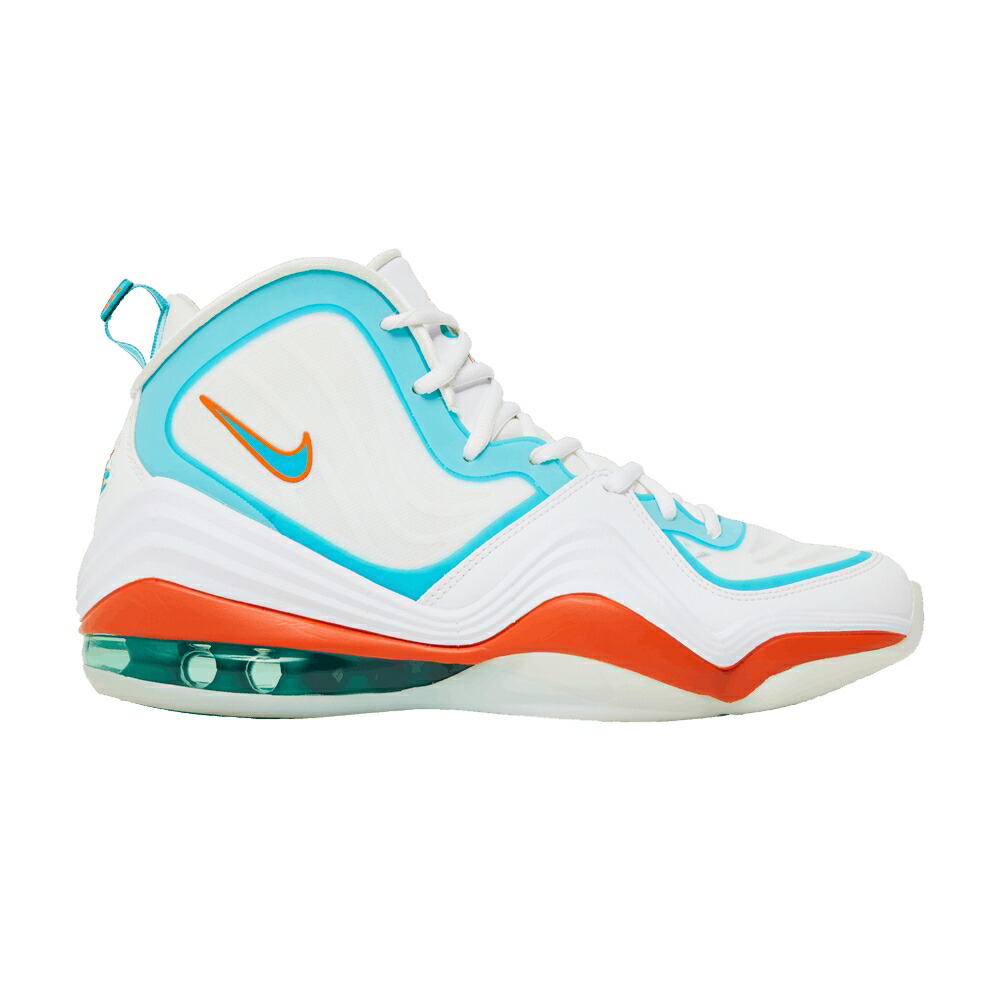 ナイキ ペニー 白色 ホワイト アクア エアペニー 'マイアミ ドルフィンズ' スニーカー メンズ NIKE AIR PENNY 5 'MIAMI DOLPHINS' / WHITE ORACLE AQUA BOMBAY ORACLE