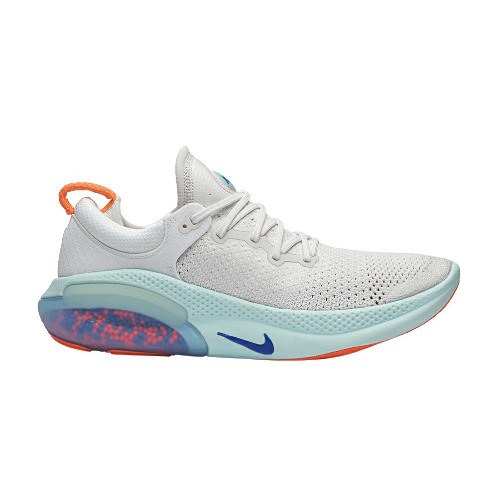 ナイキ 幽客 飛球編み物 白いこと 白いこと プラチナム \u0027BRIGHT MANGO\u0027 スニーカー メンズ NIKE JOYRIDE RUN FLYKNIT / WHITE PLATINUM TINT BRIGHT MANGO スニーカー-靴