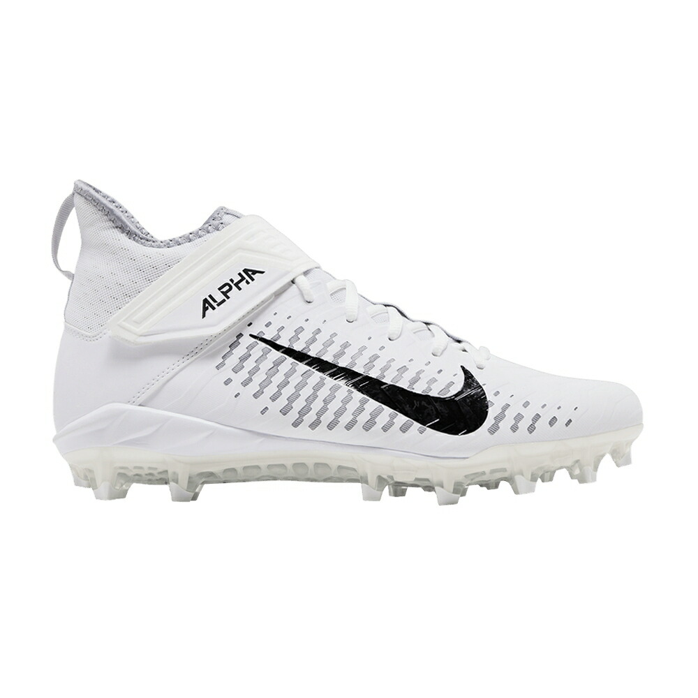ナイキ アルファ プロ ミッド 白色 ホワイト 灰色 グレー 黒色 ブラック WHITE GREY スニーカー メンズ NIKE ALPHA MENACE PRO 2 MID WOLF / WHITE WOLF GREY ANTHRACITE BLACK