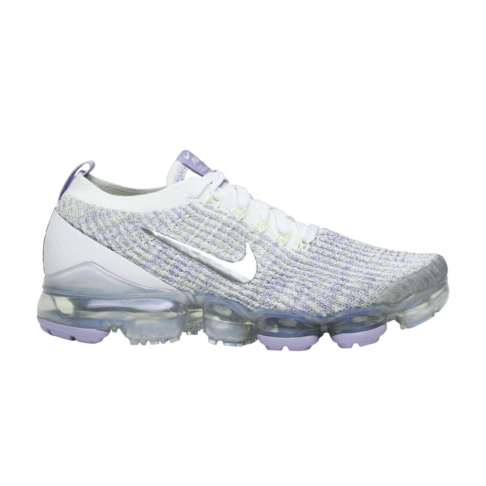 ナイキ フライニット 白色 ホワイト エアヴェイパーマックス 'BARELY VOLT' スニーカー レディース NIKE WMNS AIR VAPORMAX FLYKNIT 3 / TRUE WHITE BARELY VOLT