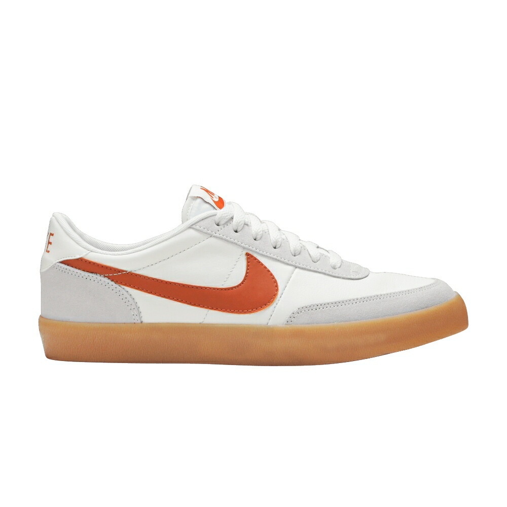 ナイキ なめし革 橙 オレンジ色 黄味がかった 黄み \u0027SAIL GUM\u0027 スニーカー メンズ NIKE KILLSHOT 2 LEATHER DESERT ORANGE / SAIL DESERT ORANGE GUM YELLOW メンズ靴-スニーカー