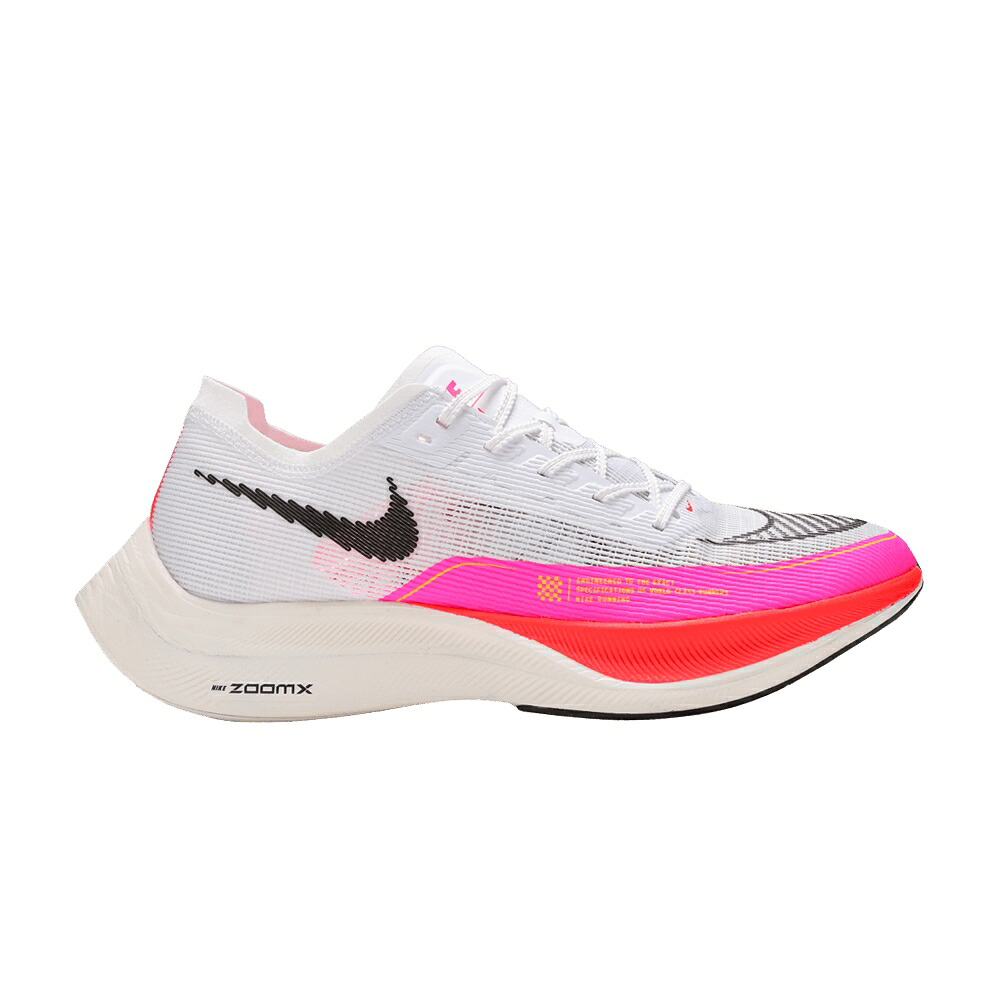 ナイキ 白いこと 白いこと 黒いこと 黒いこと NEXT% \u0027RAWDACIOUS\u0027 スニーカー メンズ NIKE ZOOMX VAPORFLY 2 / WHITE BLACK BLACK BLACK